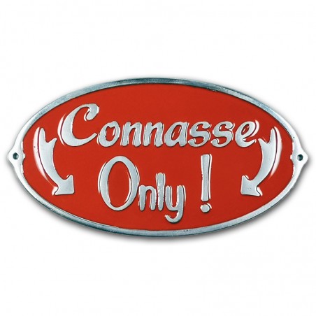 plaque connasse only orange